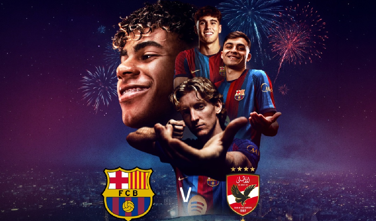 Barcelona vs Al Ahly EN VIVO HOY: a qué hora y dónde ver el partido por el Trofeo Joan Gamper 2026