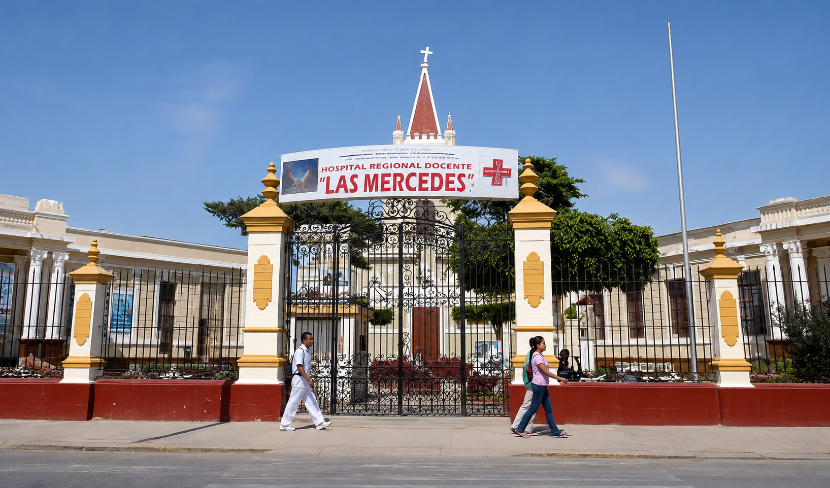 Padre e hijo luchan por su vida en un hospital de Chiclayo tras explosión e incendio en su vivienda