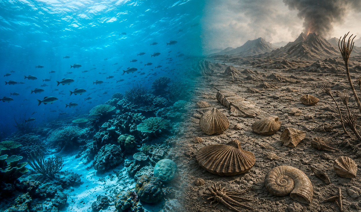 Los océanos en la mira de científicos: revelan patrones similares con los de la mayor extinción de la Tierra hace 252 millones de años