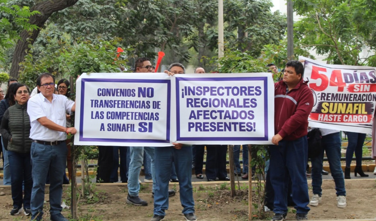 CGTP pide reunión urgente con Galarreta por 42 inspectores de SUNAFIL que no cobran desde julio